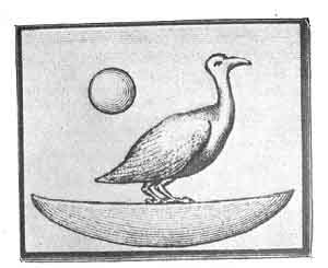 PLATE X. A. <i>The Heavenly Goose</i>.<br> (From Ancient Mythology: Jacob Bryant, 1774, Vol. II)